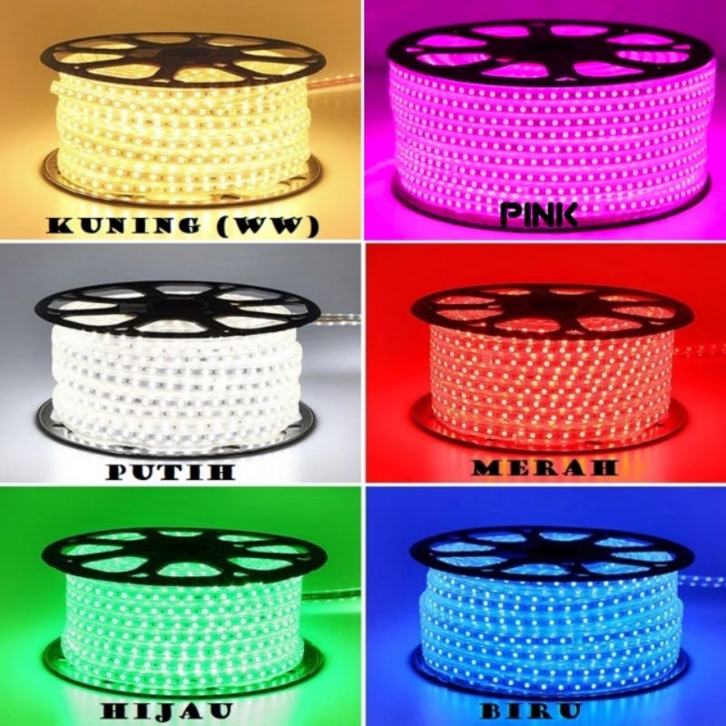 Jual LED STRIP 5050 PER 1 ROL ( 100 METER ) | Shopee Indonesia