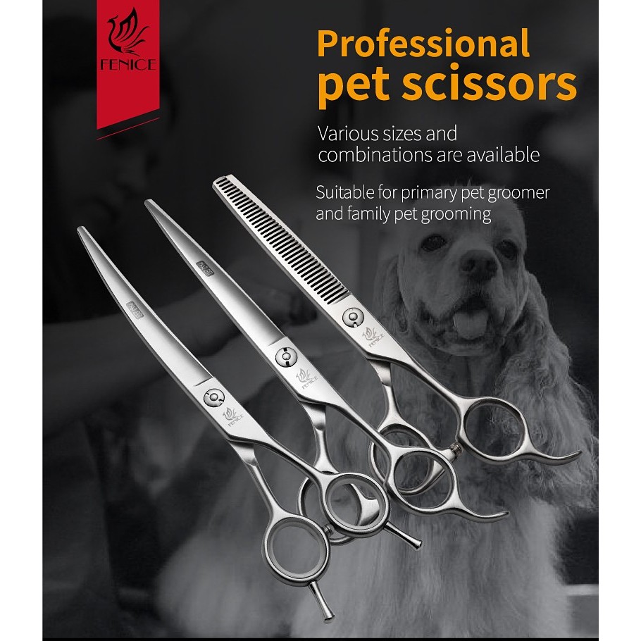 Picture of Jual Fenice Gunting Grooming set - Fenice Scissor grooming set | Shopee ...