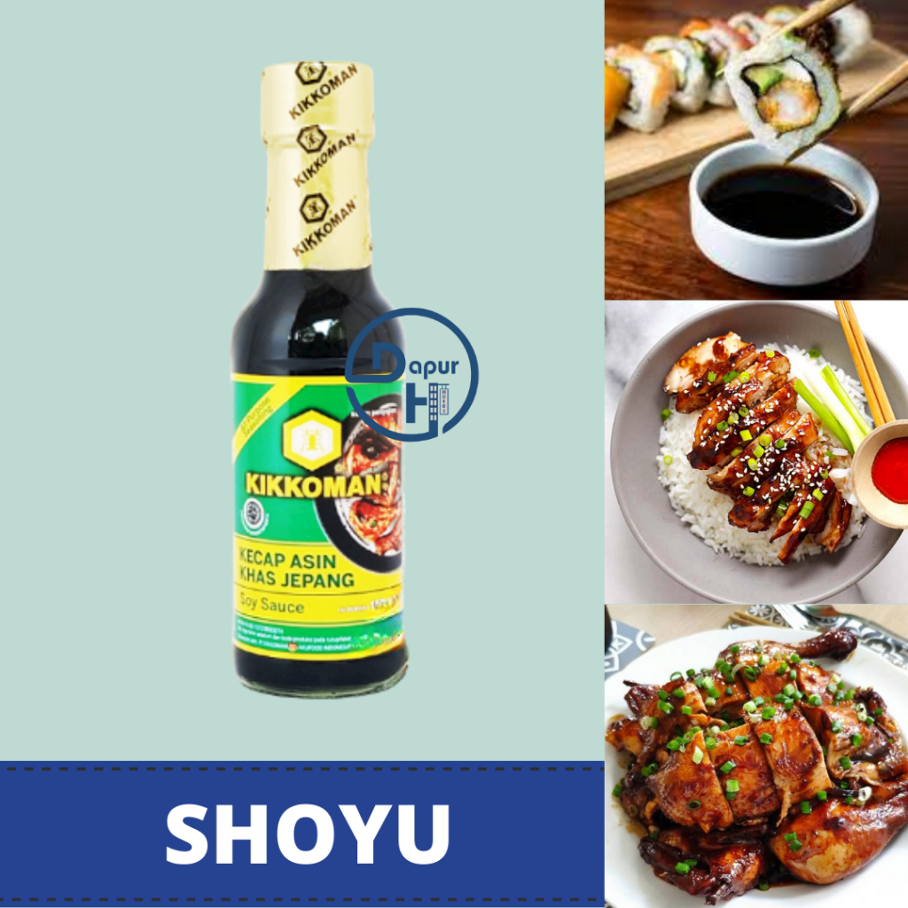 Jual KIKKOMAN All Purpose Shoyu Botol Tinggi 150 ml Halal/ Botol Tinggi ...