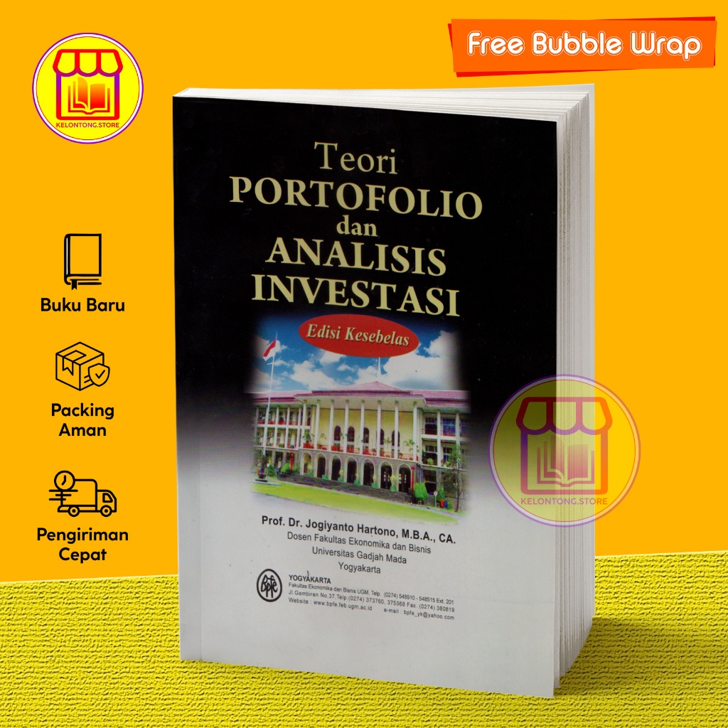 Jual Teori Portofolio Dan Analisis Investasi Edisi 11 Jogiyanto Hartono ...