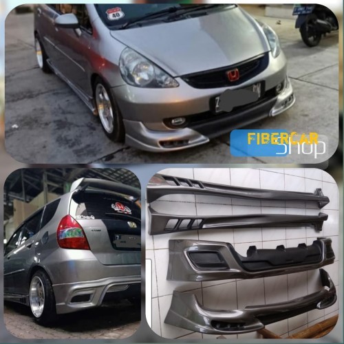 Jual TERMURAH FULL SET BODYKIT HONDA JAZZ TAHUN 2001 2007 ADD ON BODYKIT ADD ON HONDA JAZZ GEN