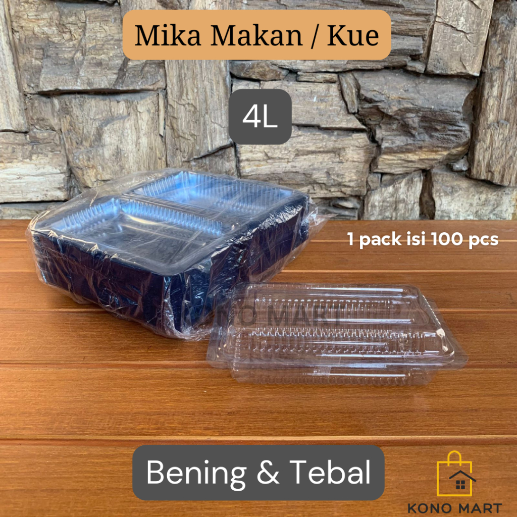 Jual MIKA PLASTIK KUE / MIKA MAKANAN 7C 6C 5L 5T 4L 3T 2A 2B / MIKA ...