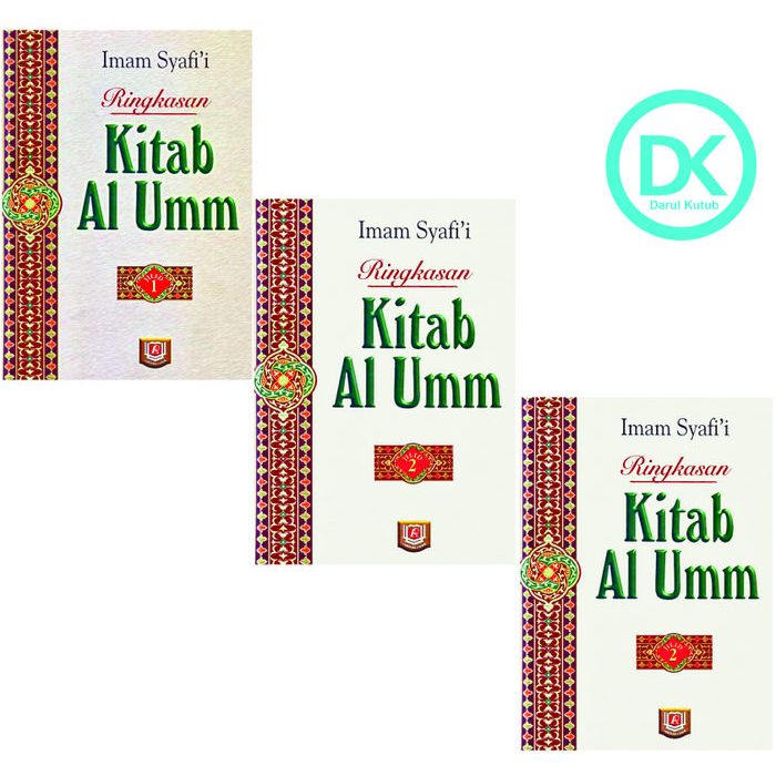 Jual Ringkasan Kitab Al Umm Imam Syafii Jilid 1 3 Imam Syafii Kitab