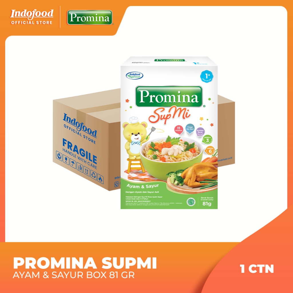 Jual 1 ctn - Promina Supmi Ayam & Sayur Box 81 gr | Shopee Indonesia