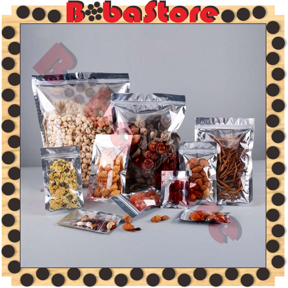 Jual ⭐Bobastore⭐ Standing Pouch Alumunium Foil Full Plastik Klip ...