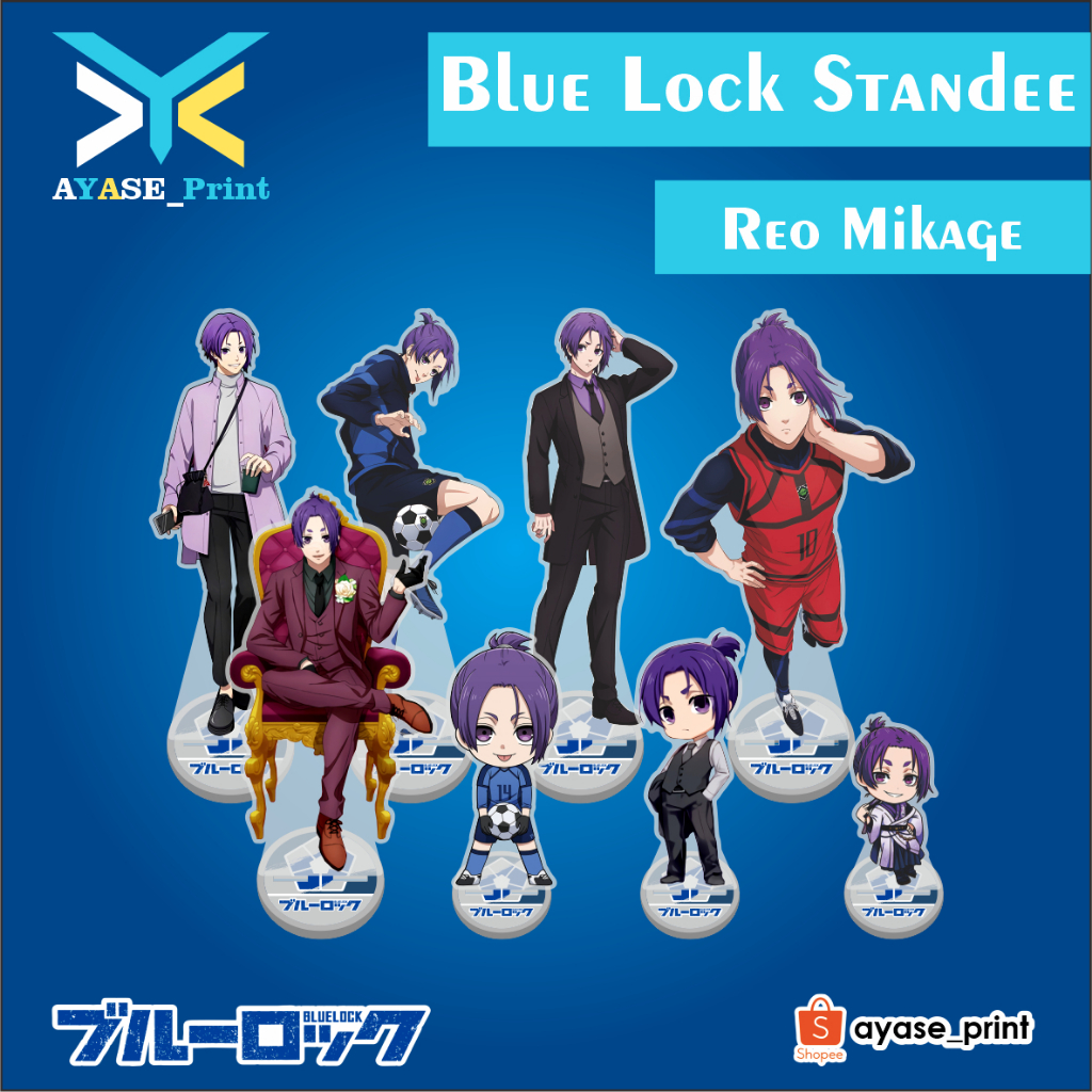 Jual Standee Akrilik BLUE LOCK REO MIKAGE | Shopee Indonesia