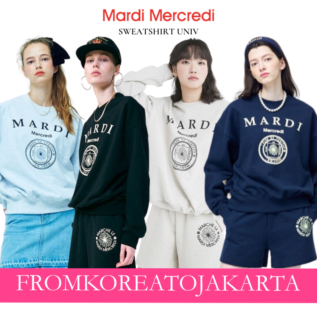 Jual MARDI MERCREDI SWEATSHIRT UNIV | Shopee Indonesia