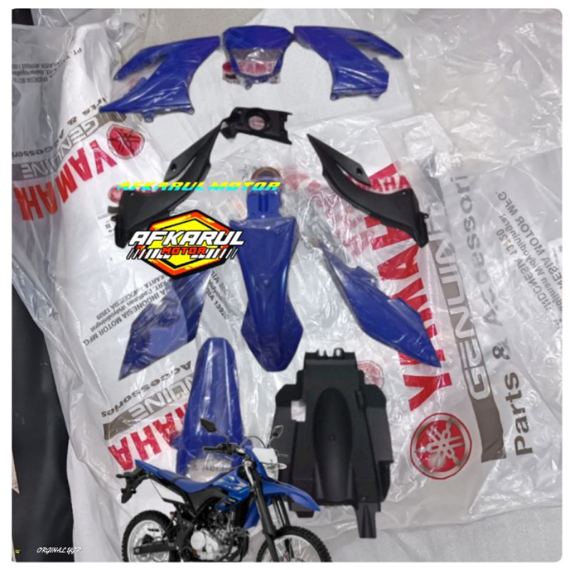 Jual Cover Body set yamaha WR 155 WR155 BIRU original YGP Asli yamaha Shopee Indonesia