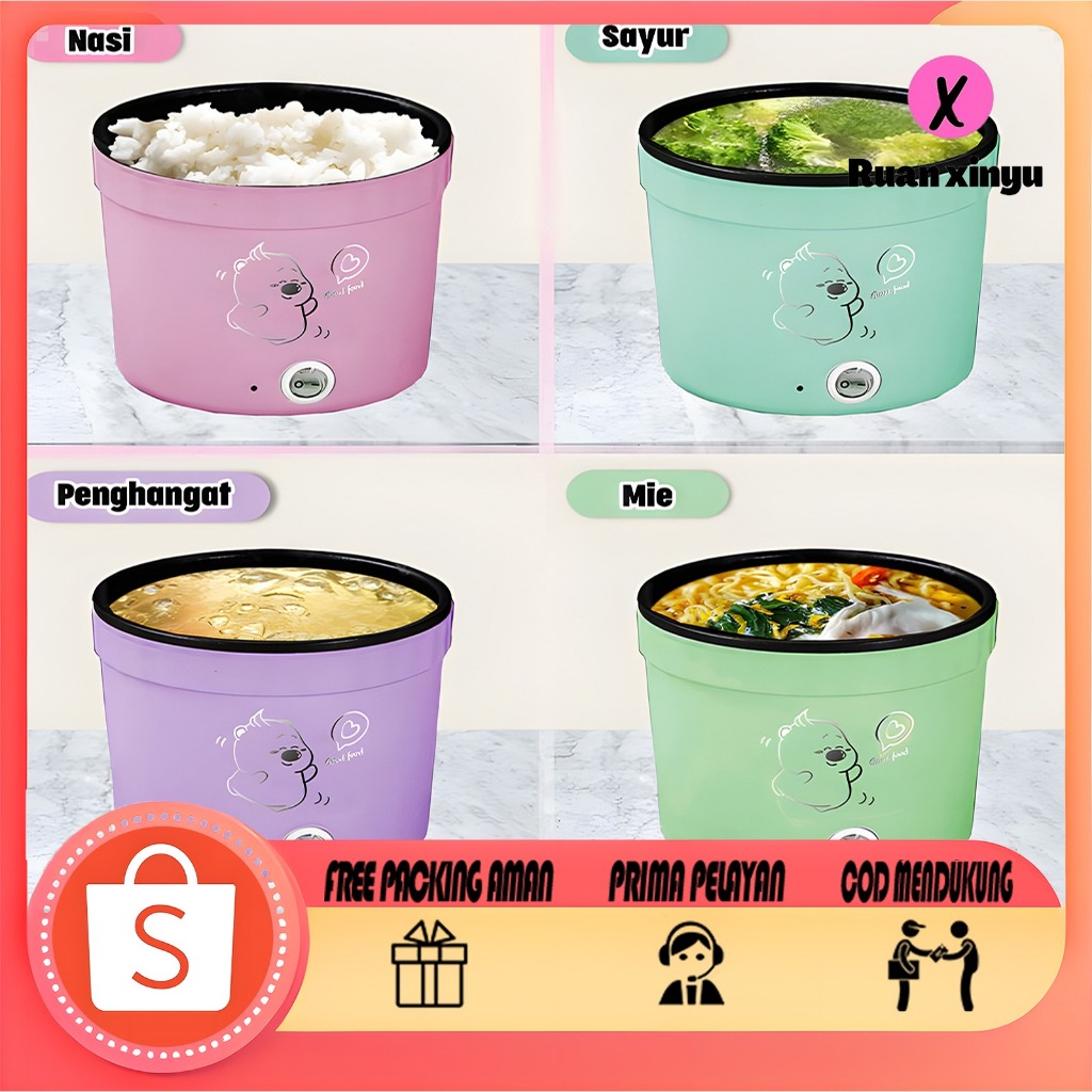 Jual (RX) Rice Cooker Mini Serbaguna Panci Listrik 1L / Penanak Nasi ...