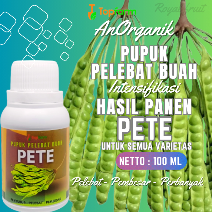 Jual Pupuk Pelebat Buah Pete / Pupuk Anti Perontok Buah Pete / Pupuk ...