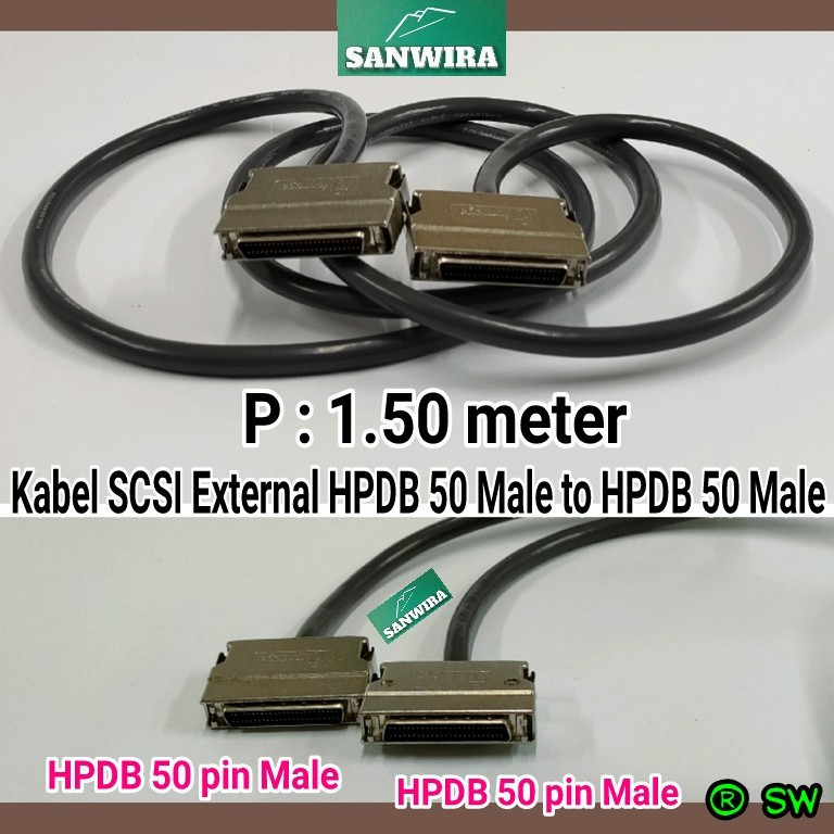 Jual Kabel Scsi External Hpdb Male To Hpdb Male Panjang M Shopee Indonesia