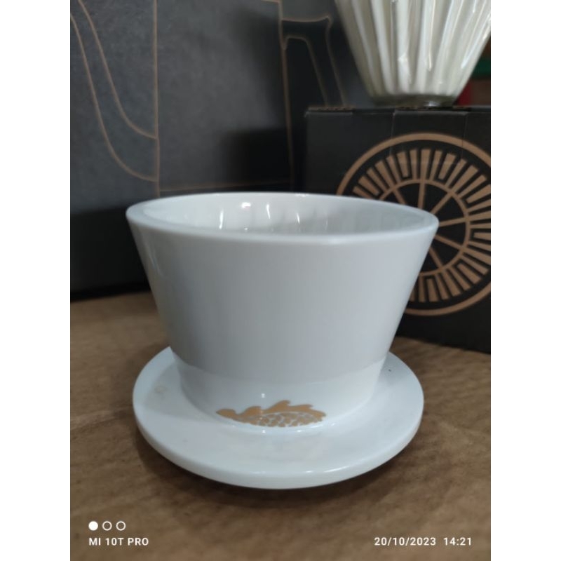 Jual Timemore B75 Ceramic Dripper B75 Coffee Dripper Keramik Shopee Indonesia