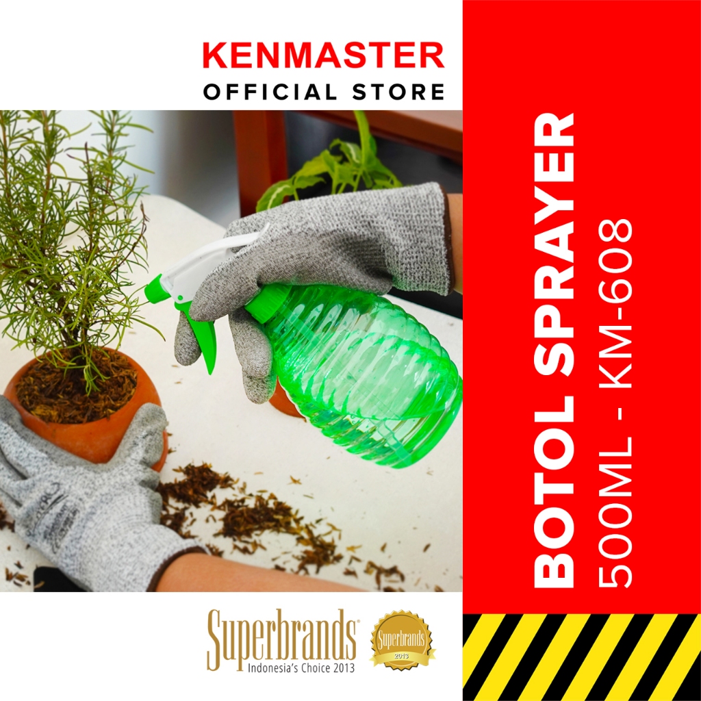 Jual Kenmaster Botol Sprayer 500 ml KM-608 - Botol Serbaguna - BOTL029 ...