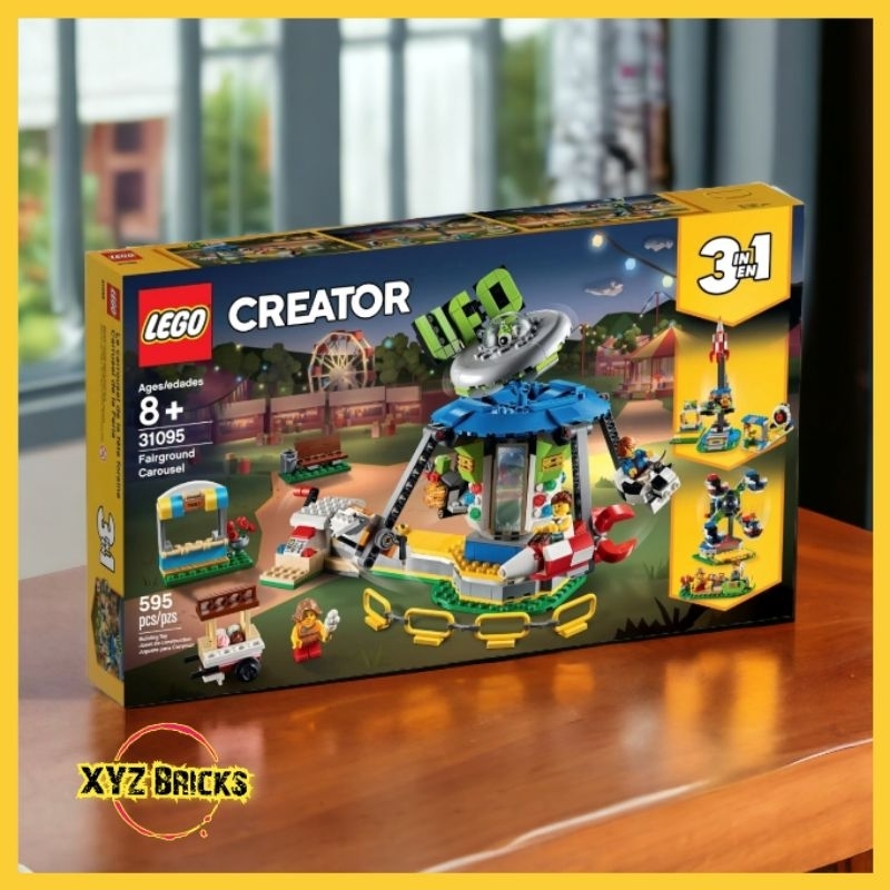 Jual LEGO 31095 - Creator Fairground Carousel | Shopee Indonesia