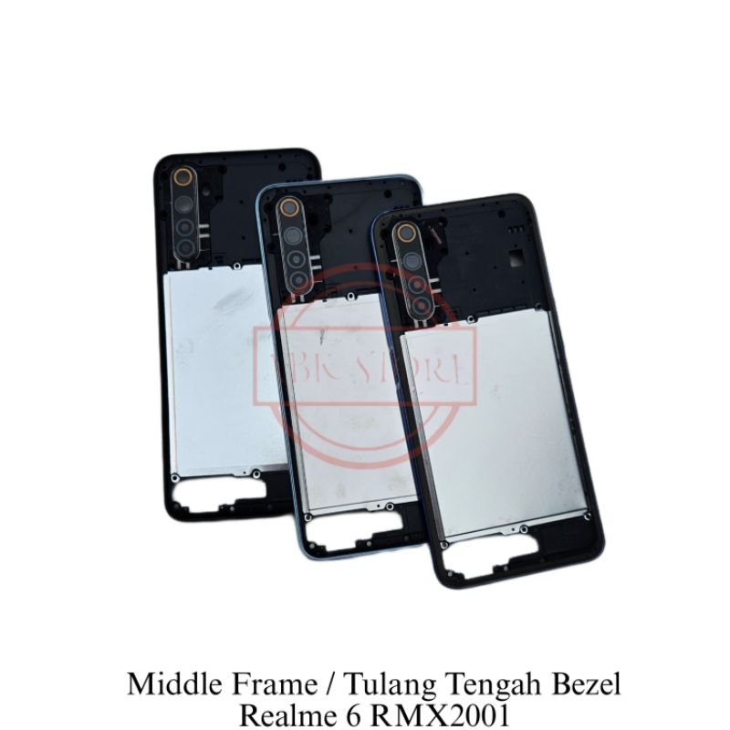 Jual Middle Frame - Tulang Tengah Bezel Realme 6 RMX2001 Bezzel ...