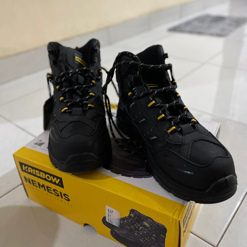 Jual Sepatu Safety Nemesis Krisbow New Shopee Indonesia