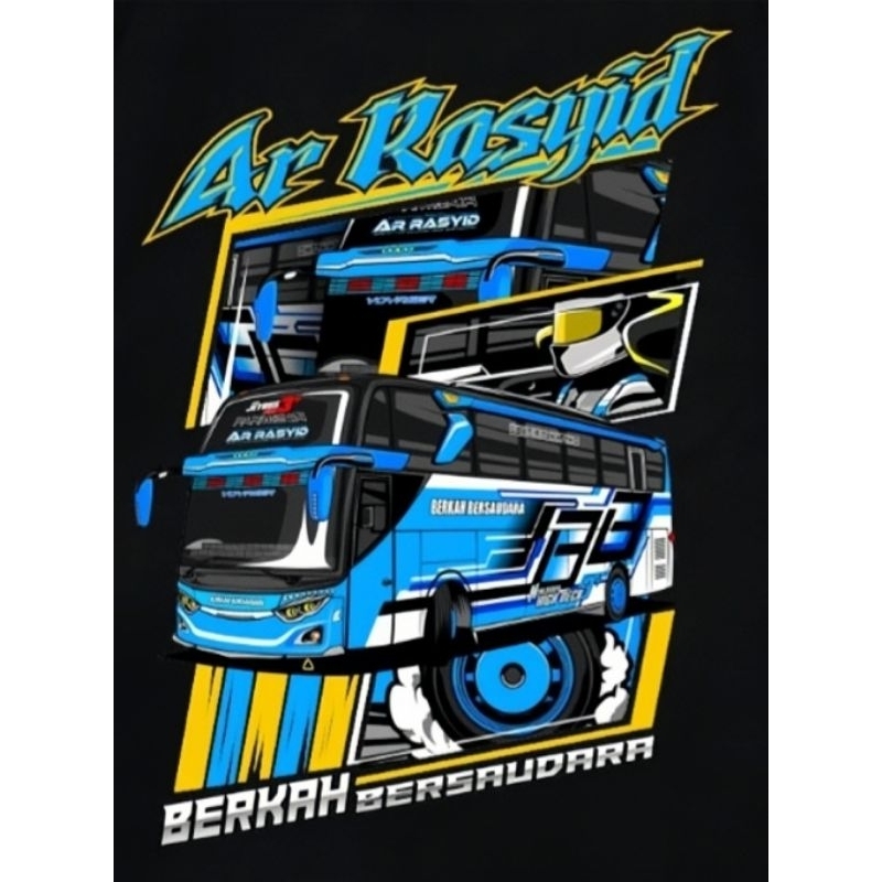 Jual 5 pcs Sticker Bus Stiker Bis Berkah Bersaudara Ar Rasyid | Shopee ...