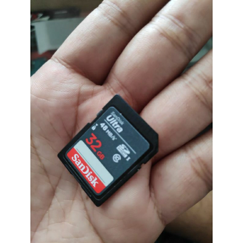 Jual Memory kamera SD card camera 32gb Sandisk original | Shopee Indonesia