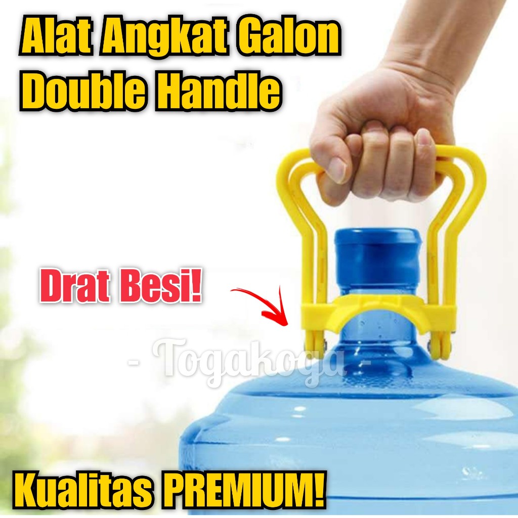 Jual Alat Angkat Air Galon Double Handle Holder Pegangan Galon | Shopee ...