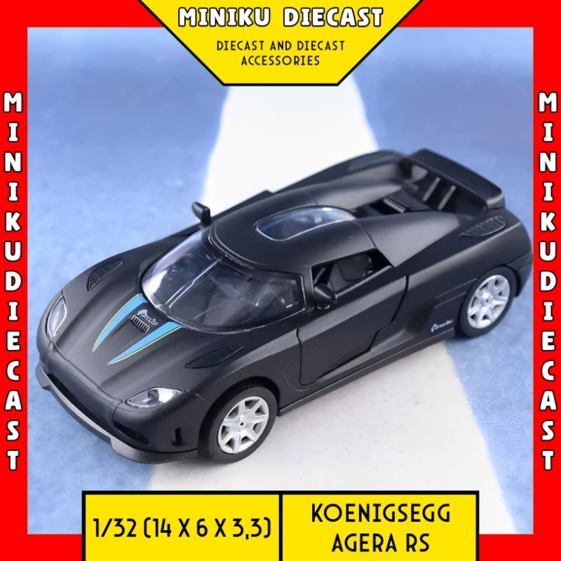 Jual Mainan Diecast Mobil Koenigsegg Agera Skala 1:32 Hypercar Rare ...