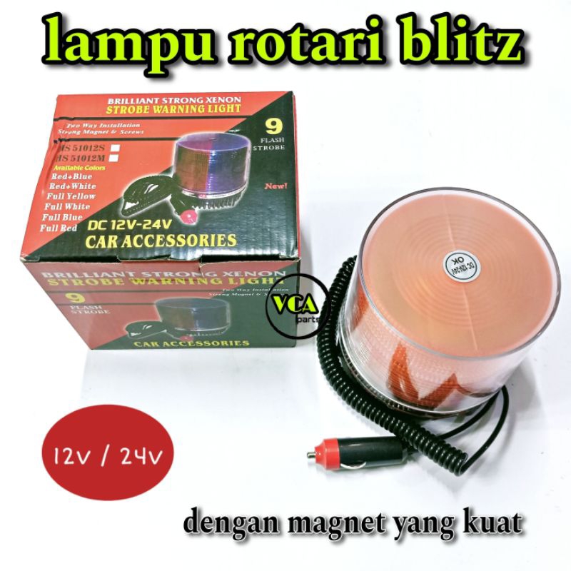 Jual Lampu Rotari Rotator Led Untuk Mobil V Truk V Shopee Indonesia