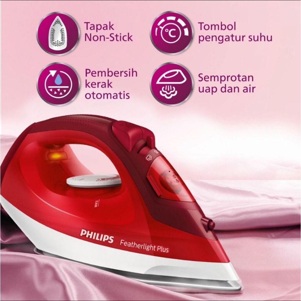 Jual PHILIPS SETRIKA UAP GC1424/GC1418 ORIGINAL RESMI | Shopee Indonesia