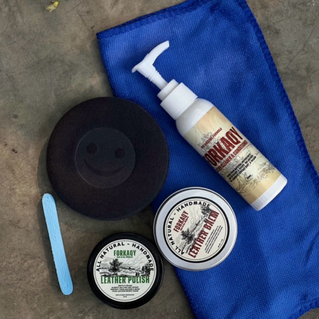 Jual FORKAQY Leather Care Kit Leather Balm Leather Polish Leather