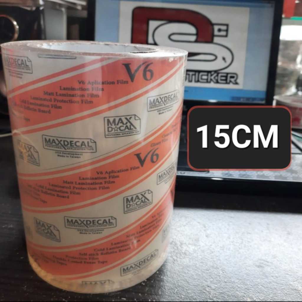 Jual 15CM Masking Tape MAXDECAL Transfer Tape Laminasi Cutting Sticker ...