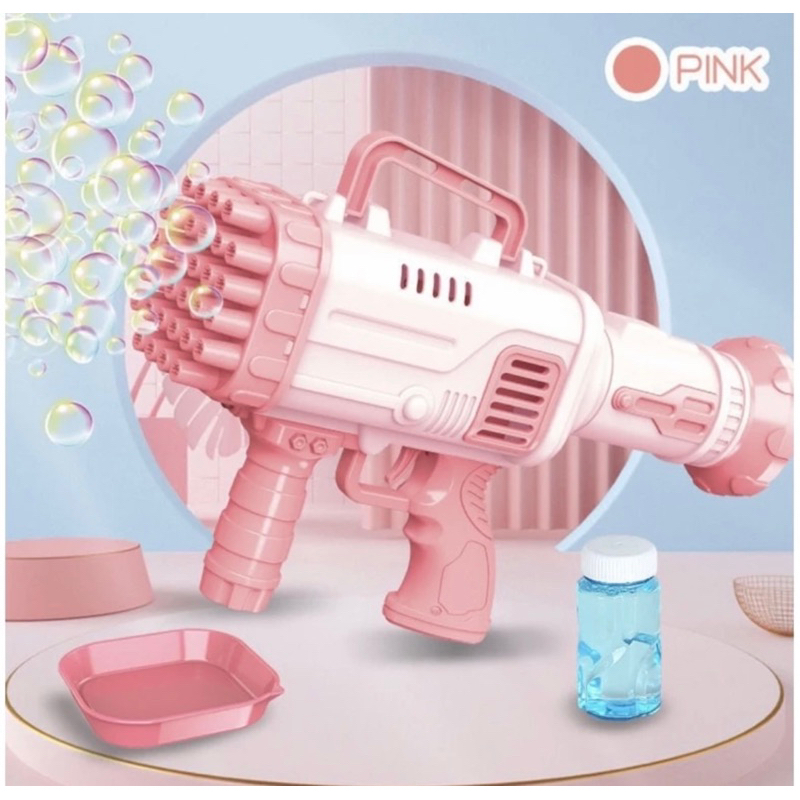 Jual MAINAN BUBBLE GUN BAZOKA JUMBO 32 HOLE ROCKET LAUNCHER BESAR ...