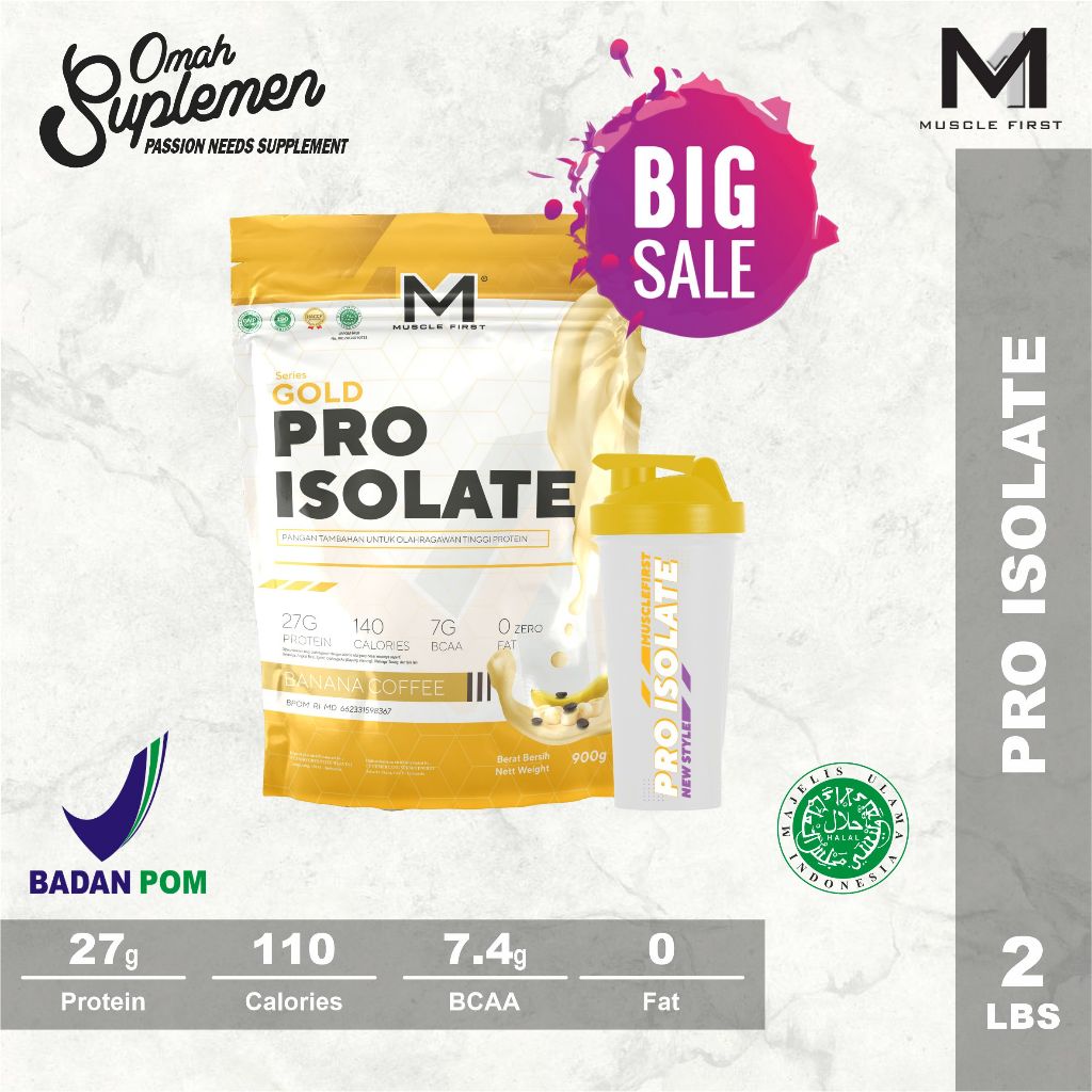 Jual M1 Muscle First Gold Pro Isolate 2lbs m1 isolate | Shopee Indonesia