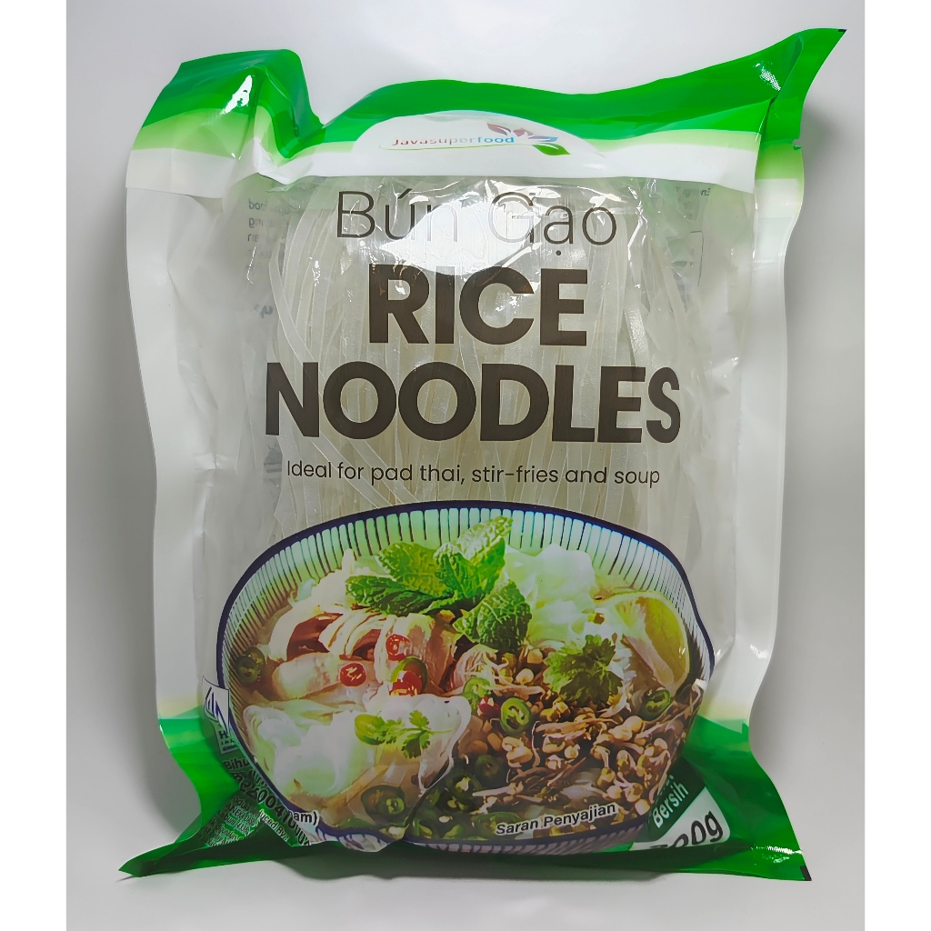 Jual 200gr Rice noodles / Kwetiau Mie Beras Vietnam / Pho soup Bun Gao ...