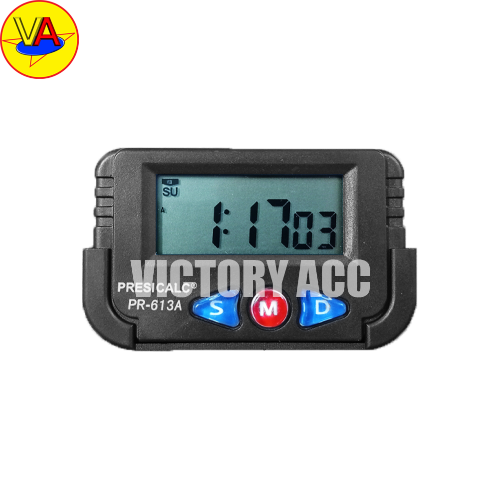 Jual Jam Mobil Presicalc / PR613A / Jam Digital Kecil / Jam Digital