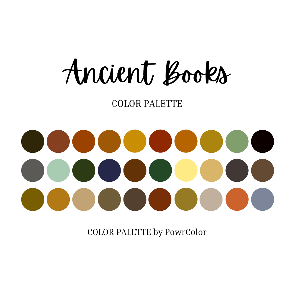 Jual Ancient Books - Digital Color Palette | Shopee Indonesia