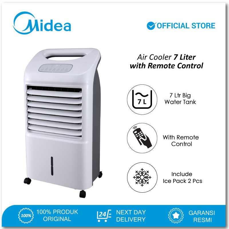 Jual Midea Air Cooler 7L AC120U Putih Shopee Indonesia