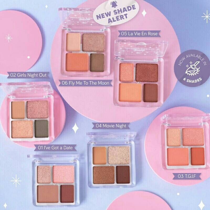 Jual JUST MISS WONDER PALETTE EYE SHADOW Shopee Indonesia