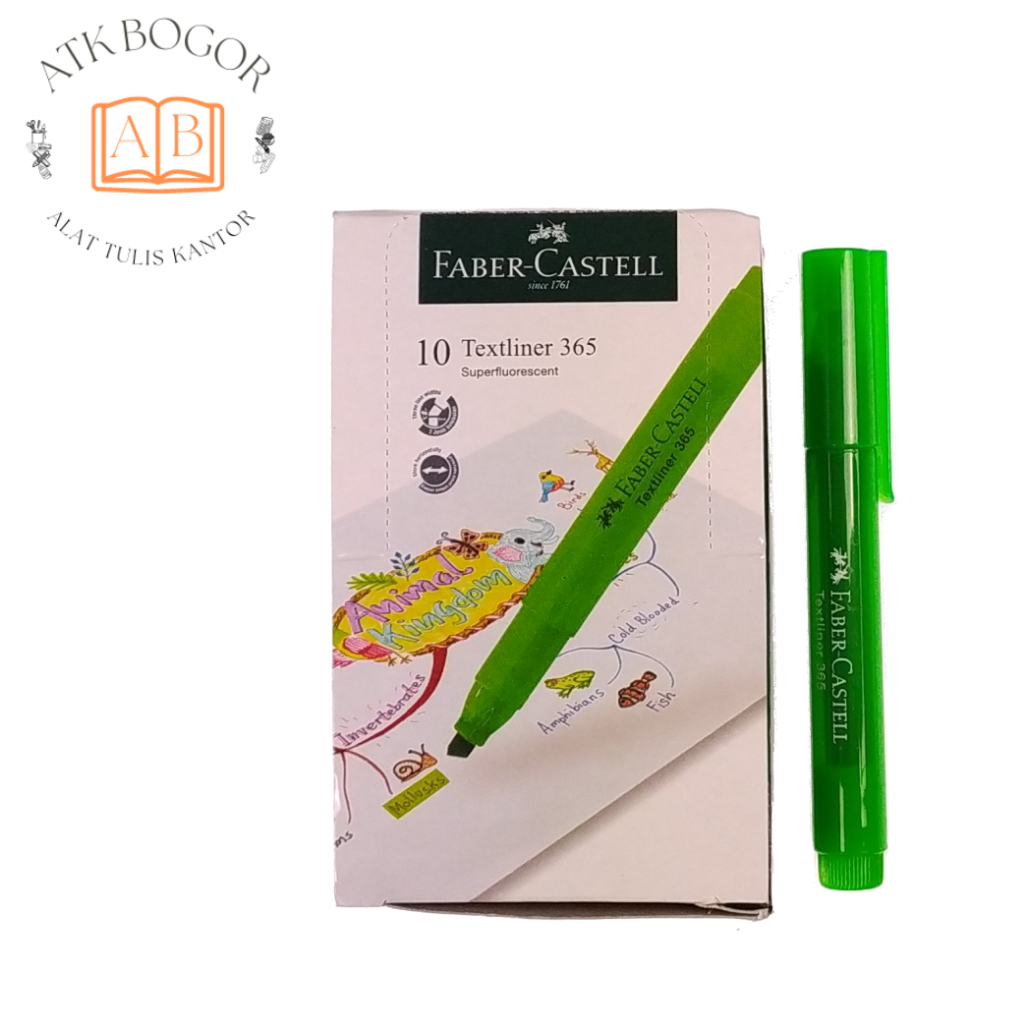 Jual Faber Castell Textliner 365 Superfluorescent Warna Cerah 3 ...