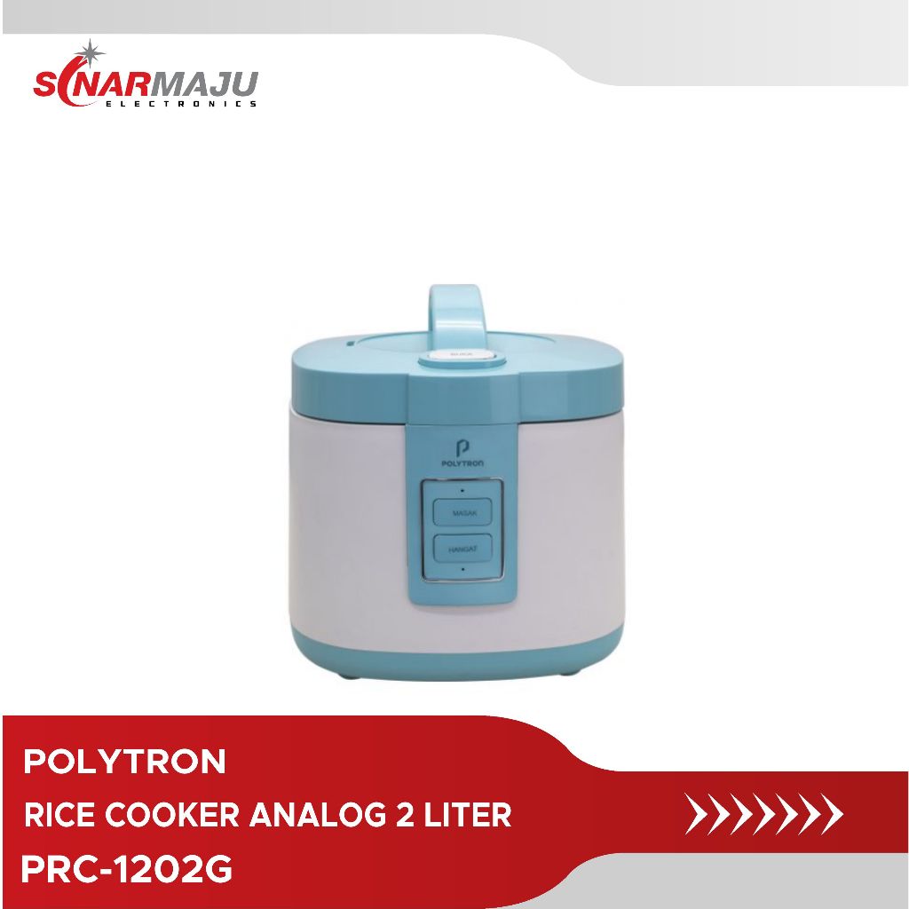 Jual Rice Cooker Analog Polytron 2 Liter PRC-1202G | Shopee Indonesia