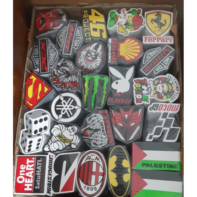 Jual Stiker motor (isi 100 pcs) | Shopee Indonesia