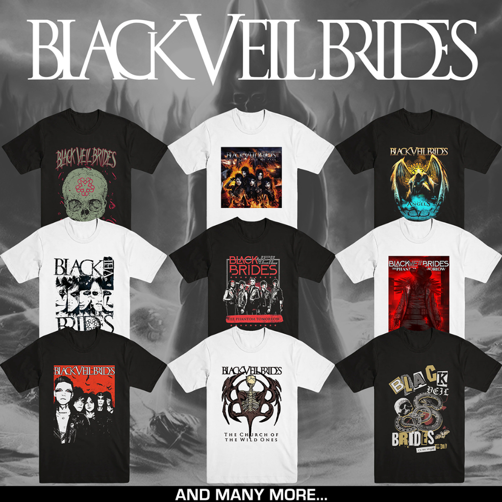 Black veil brides outlet t shirt