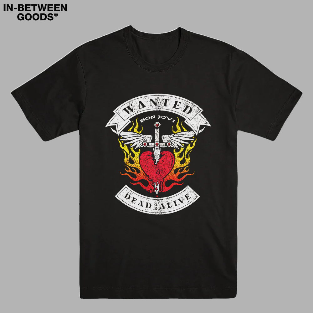 Jual BON JOVI T-SHIRT BAND HARD ROCK MERCHANDISE Shopee
