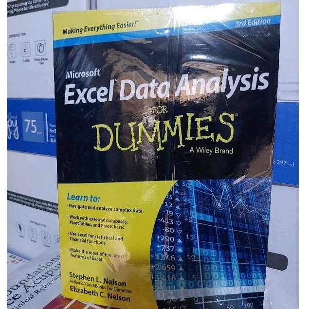 Jual Microsoft® Excel® Data Analysis For Dummies®, 3rd Edition | Shopee ...