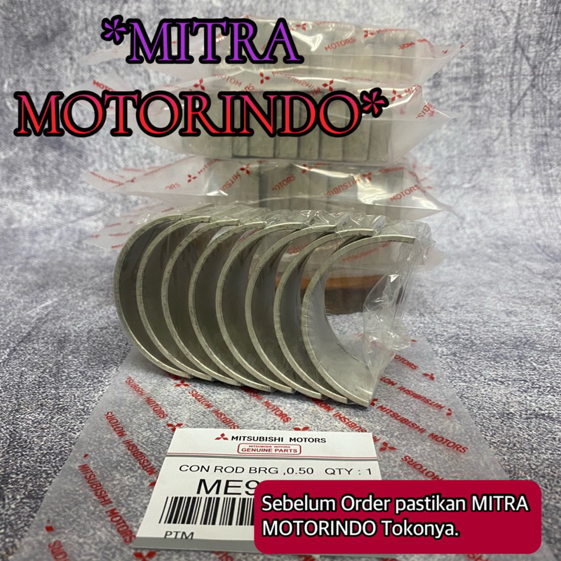 Jual Metal Jalan/Con Rod Bearing Mitsubishi Triton 2.8cc/4M40 0.50 ...