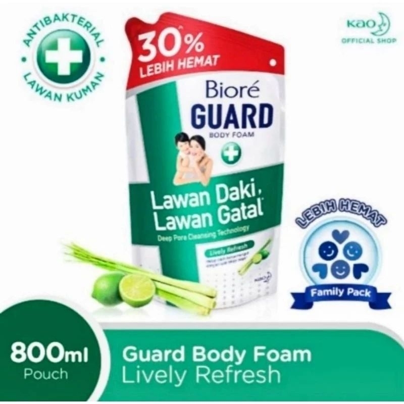 Jual Biore Guard 800 ml ( Biore Hijau) | Shopee Indonesia
