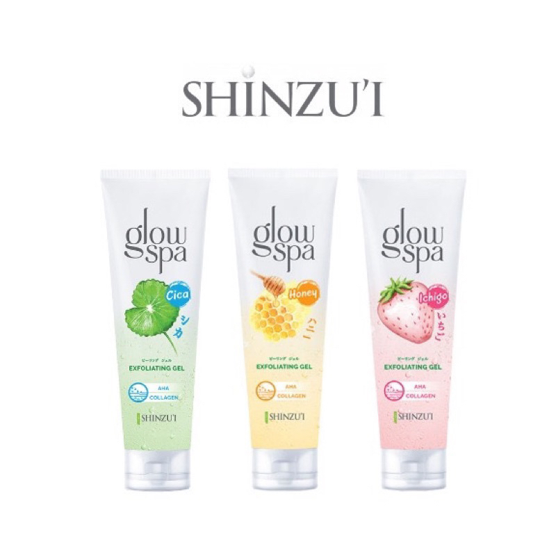 Jual SHINZUI Glow Spa Exfoliating Gel 130mL dan 260mL Shopee Indonesia