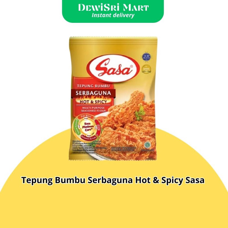 Jual Tepung Bumbu Serbaguna Hot And Spicy Sasa Dewi Sri Mart Shopee Indonesia 