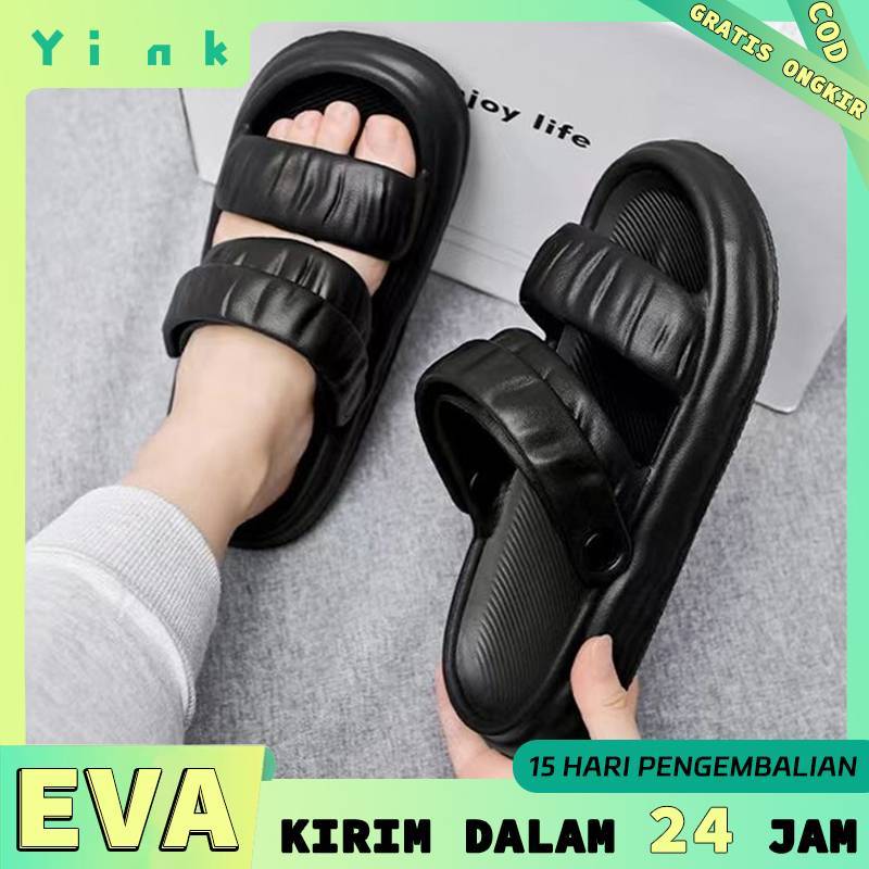 Jual Sandal Pria Keren Karet Dewasa Murah Kekinian Sendal Tali Pria Gunung Casual Cowok Remaja