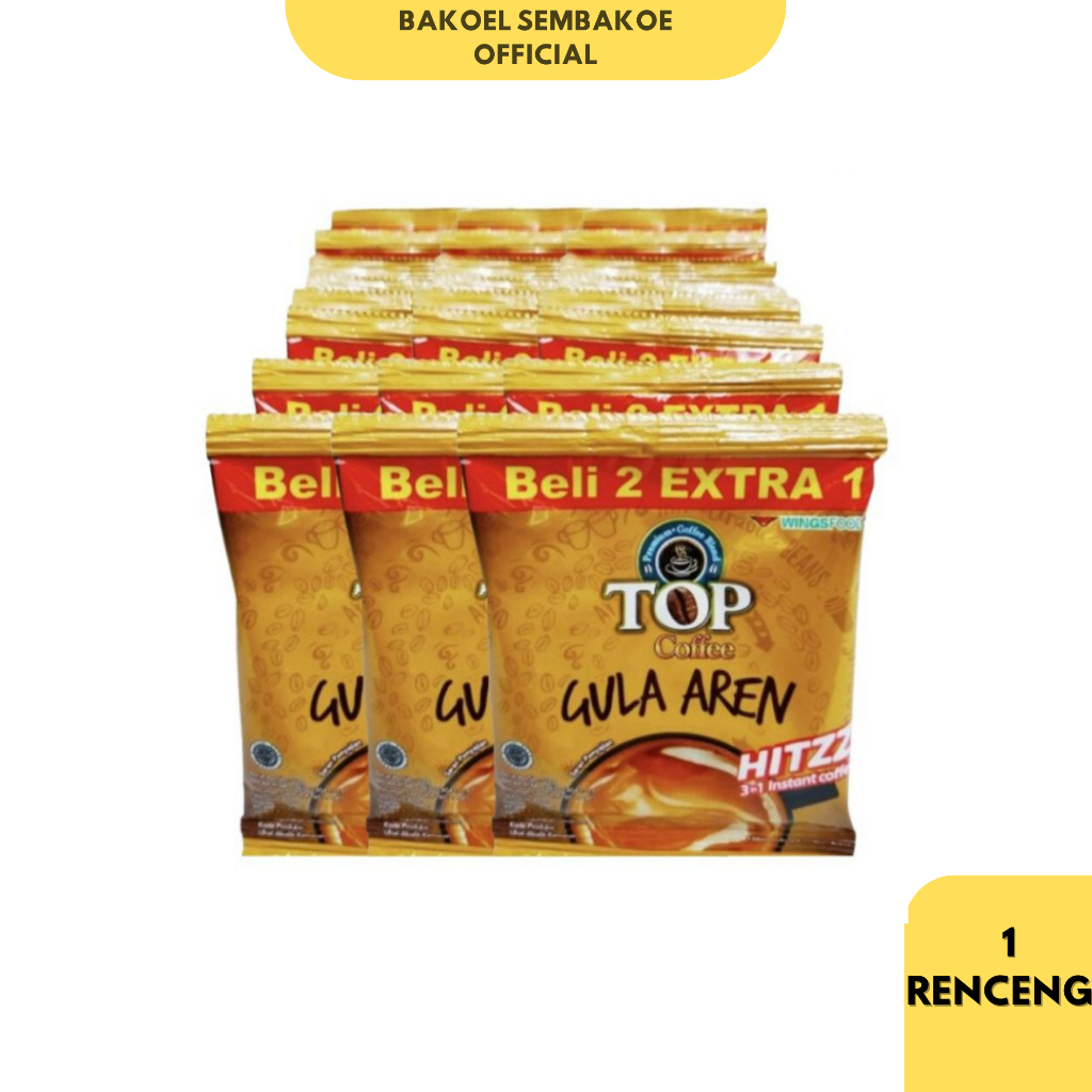 Jual TOP KOPI GULA AREN 1 RENCENG | Shopee Indonesia