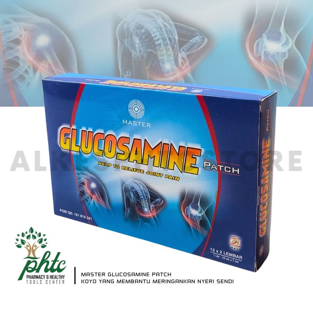 Jual Master Glucosamine Patch l Koyo Pereda Nyeri Sendi 1 Box Isi 12 Sachet Shopee Indonesia