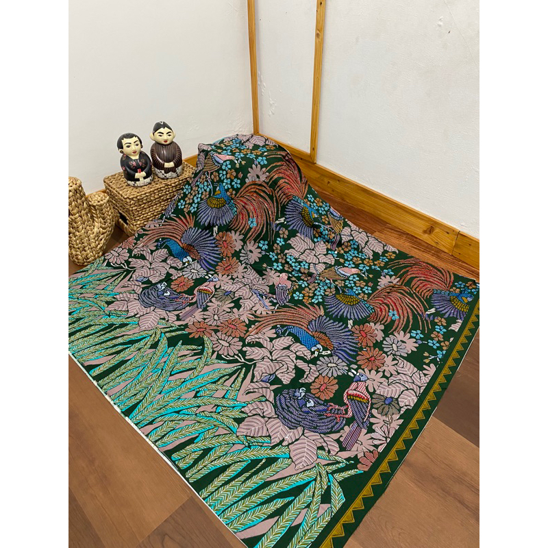 Jual batik print motif rumput batik dewi febyta | Shopee Indonesia