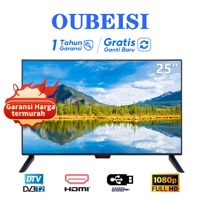 Jual rumah TV Digital TV LED 21/22/24/25 Inch FHD Digital TV Monitor